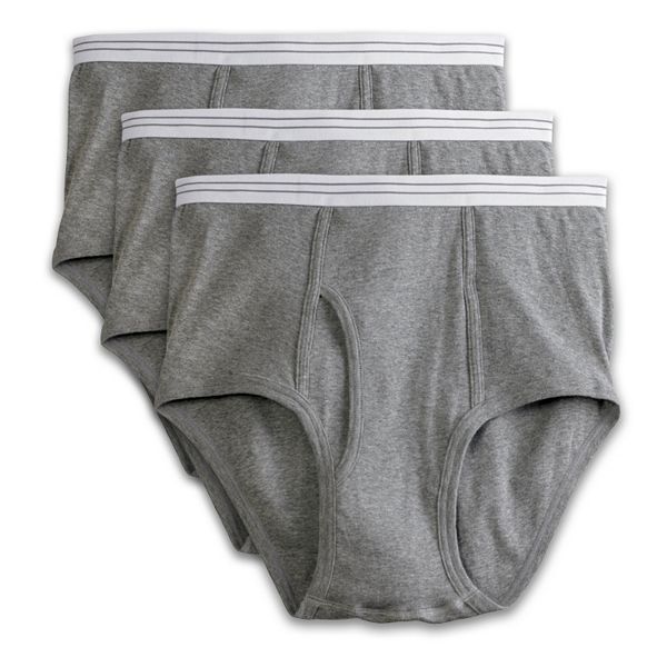 Harbor Bay Big & Tall 3-Pack Solid Woven Boxers