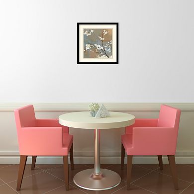 ''Ode to Spring I'' Cherry Blossom Framed Wall Art