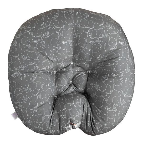 Boppy Newborn Lounger Grey And Gold Giraffe