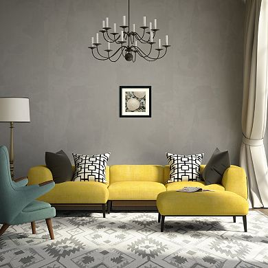 ''Aquatic II'' Sand Dollar Framed Wall Art