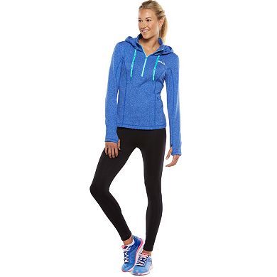 Women's FILA SPORT® Fleece Quarter-Zip Running Hoodie