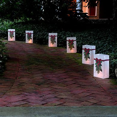 LumaBase 6-pk. Timer Lumalite Luminaria Bag Set - Indoor & Outdoor