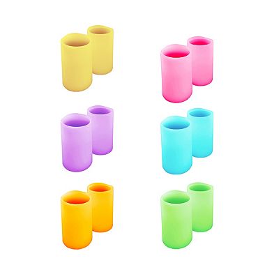 LumaBase 3-piece Color-Changing LED Pillar Candle Set