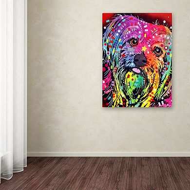 32'' x 26'' ''Yorkie'' Canvas Wall Art