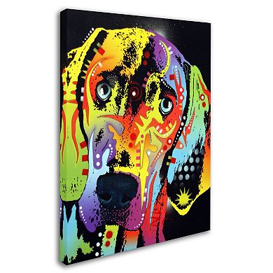 32'' x 26'' ''Weimaraner'' Dog Canvas Wall Art