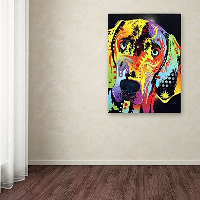32'' x 26'' ''Weimaraner'' Dog Canvas Wall Art