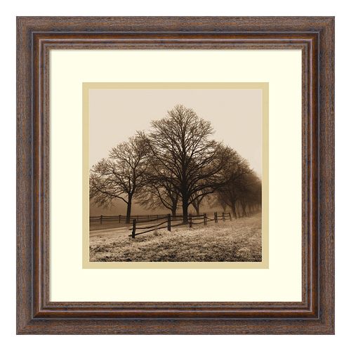 ”Row of Trees” Framed Wall Art