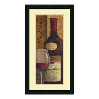 ''From The Cellar II'' Wine Framed Wall Art