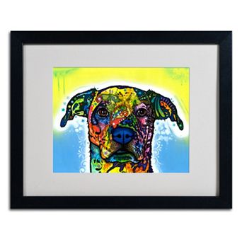 ''Fiesta'' 16" x 20" Dog Framed Canvas Wall Art