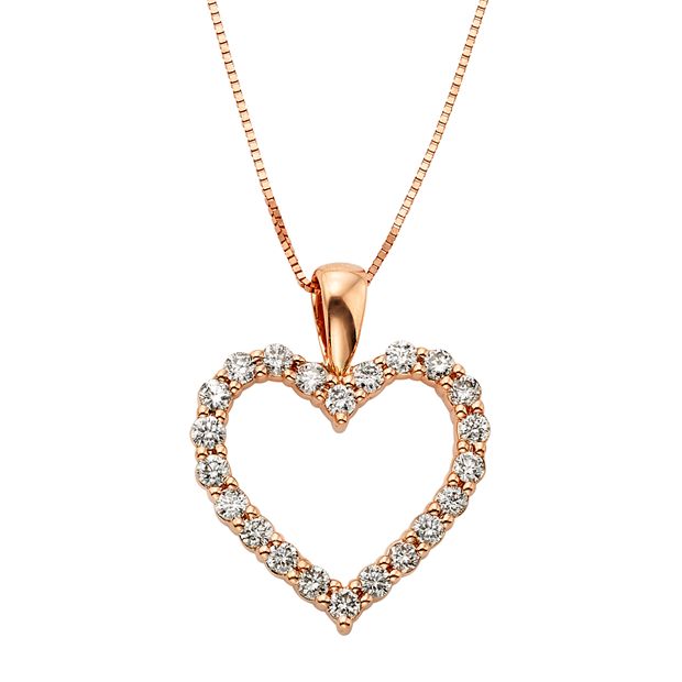 Heart necklace deals kohls