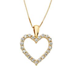 Heart Shaped Diamond Necklace Kohl s