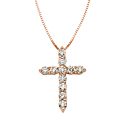 Cross Diamond Necklaces