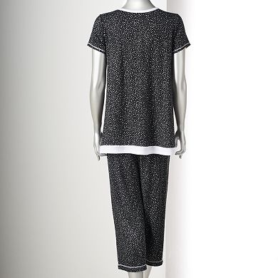 Women's Simply Vera Vera Wang Pajamas: Mixed Bouquet Pajama Set