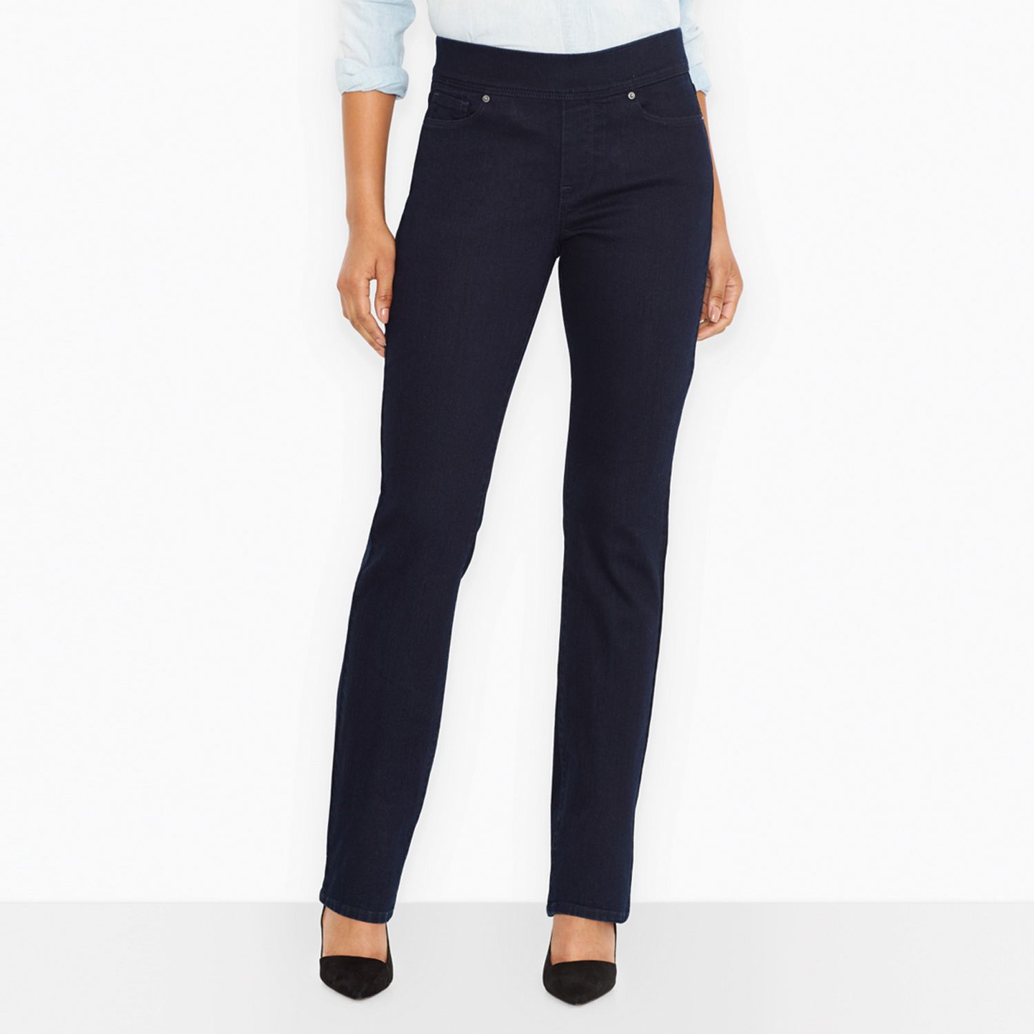 levi's perfectly slimming pull on jeans