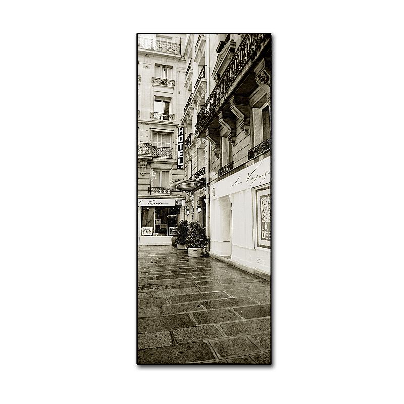 95852278 36 x 12 Hotel in Paris Canvas Wall Art, Multicolor sku 95852278