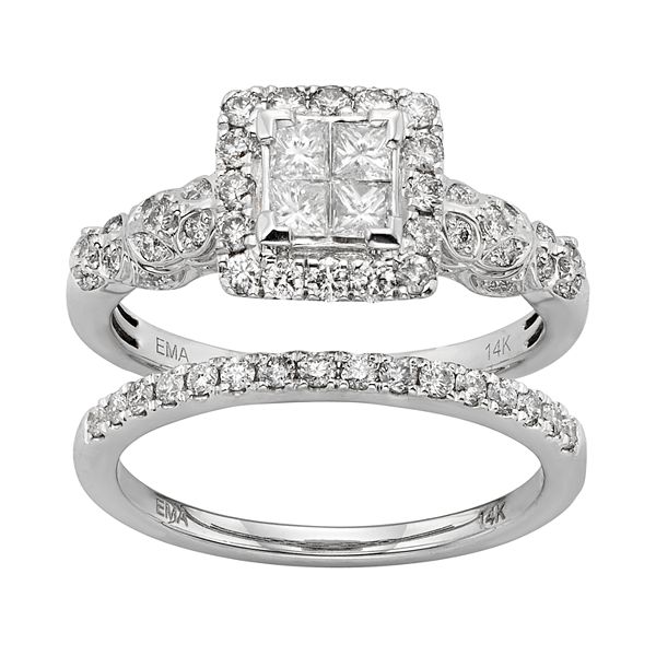 Kohl's wedding on sale ring sets