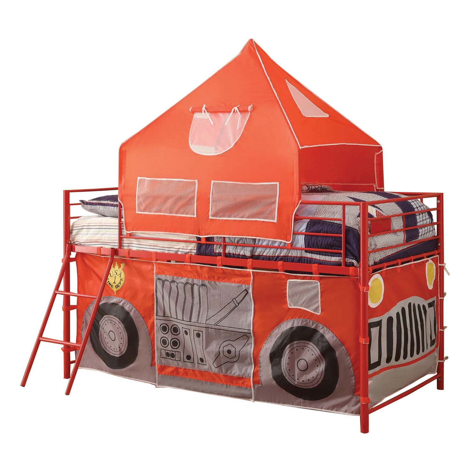 fire engine bunk bed