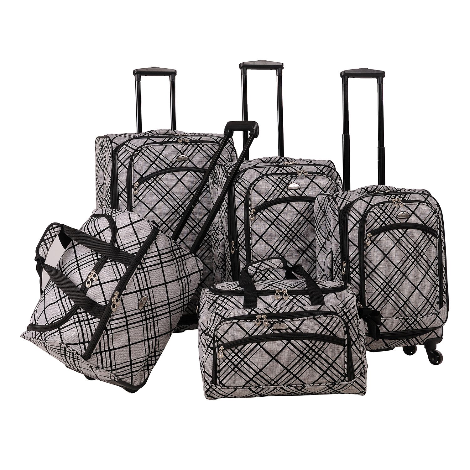 Kohls 5 piece luggage set on sale