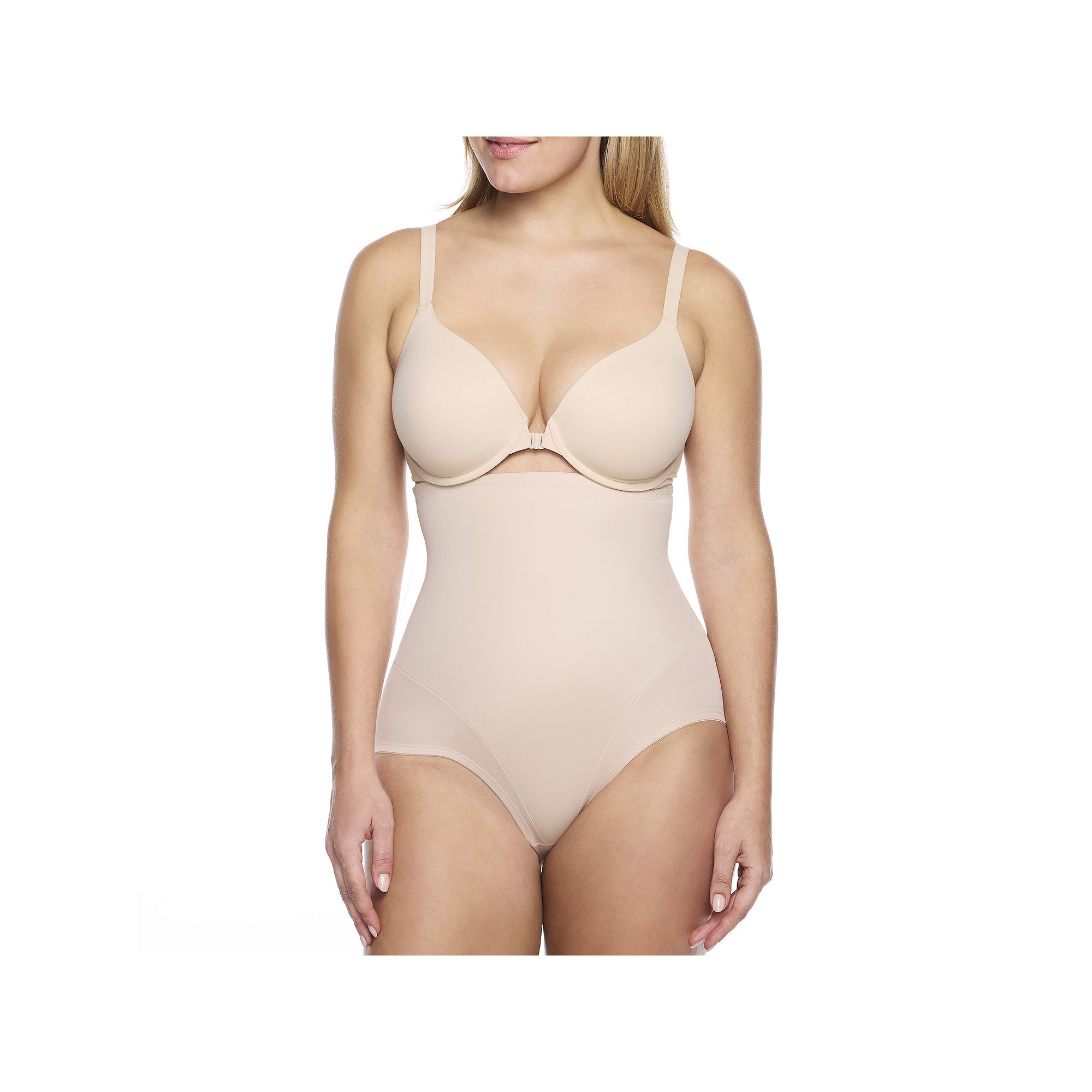 Naomi & Nicole® Firm Control Shapewear Womens Luxe High Waist Brief 7085,