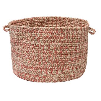 Colonial Mills Shaded Tweed Indoor Outdoor Utility Basket