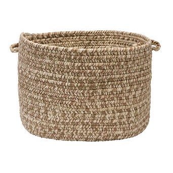 Colonial Mills Shaded Tweed 14" x 10" Indoor Outdoor Utility Basket