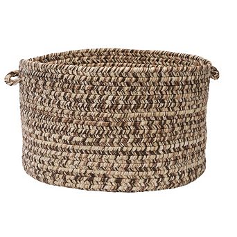 Colonial Mills Shaded Tweed 14" x 10" Indoor Outdoor Utility Basket
