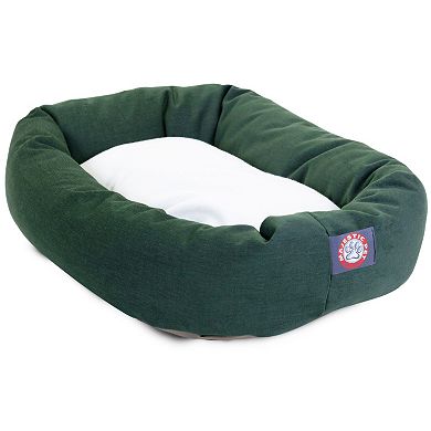 Majestic Pet Two Tone Bagel Pet Bed - 19'' x 24''