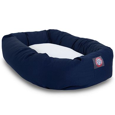 Majestic Pet Two Tone Bagel Pet Bed - 19'' x 24''