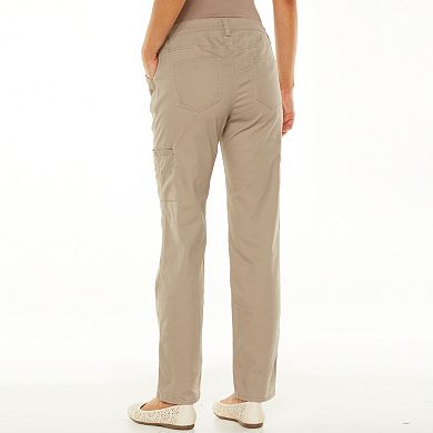 Sonoma Goods For Life® Slim Straight-Leg Cargo Pants - Women's