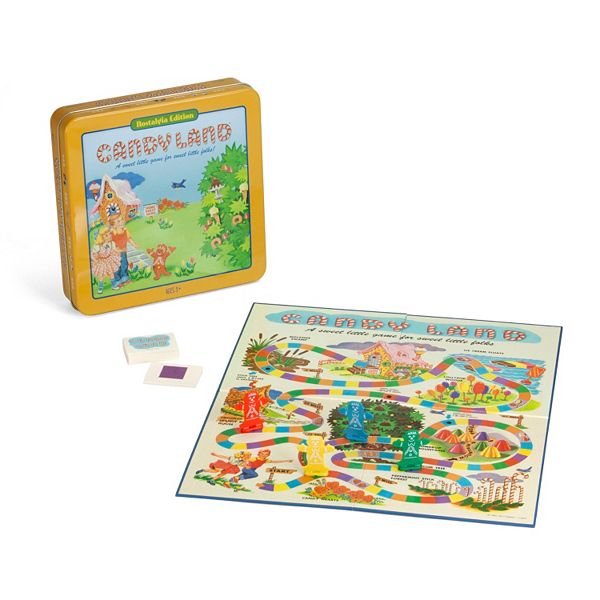 Candy Land Nostalgia Tin Board Game By Hasbro - roblox candy land