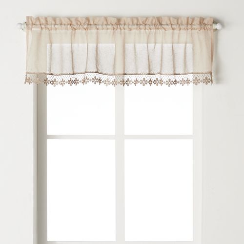 CHF Leanne Voile Tier Valance - 58'' x 14''