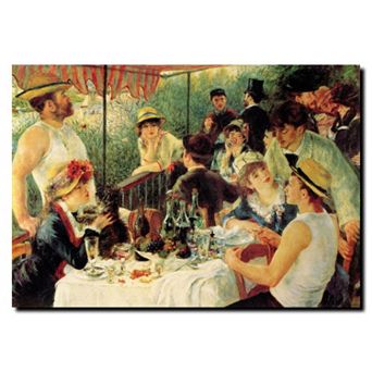 14'' x 19'' ''Luncheon of the Boating Party'' Canvas Wall Art by Pierre Renoir