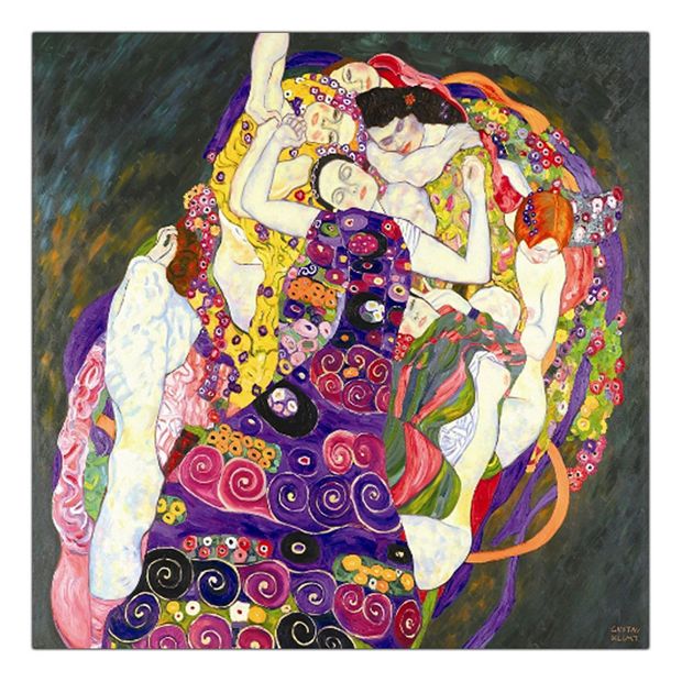 The Cure / Gustav Klimt Inspired Art Wall Decor Wall Art 