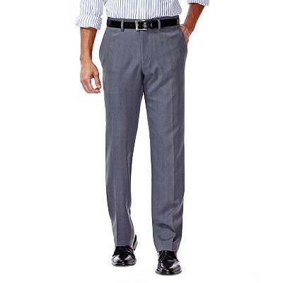 green emerald velvet dress Haggar Men's Slim Fit Flat Front Subtle Pattern Flex Waistband Dress Pant  Charcoal at Amazon Men's Clothing store main image 1