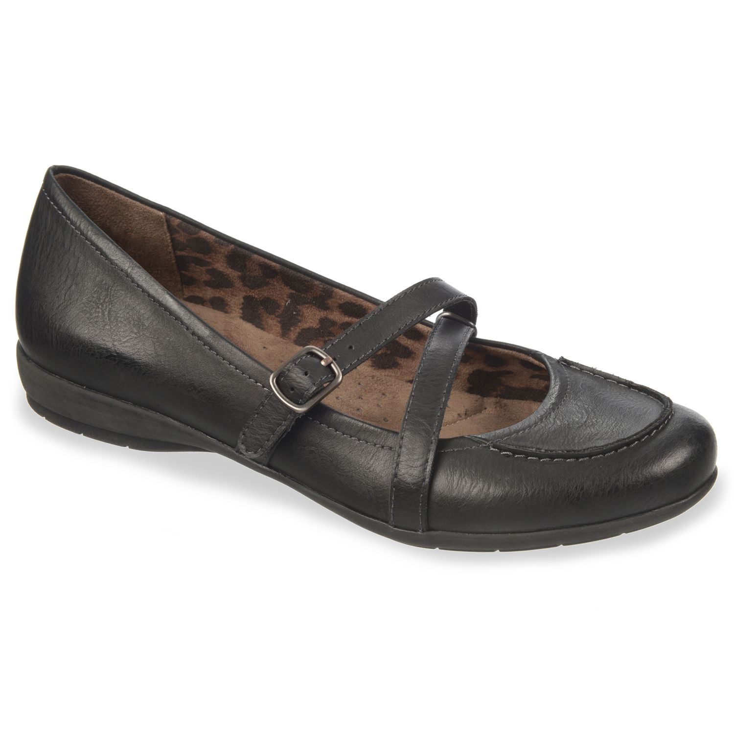 wide width mary jane flats