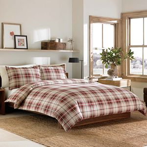 Eddie Bauer Montlake Flannel Duvet Cover Set