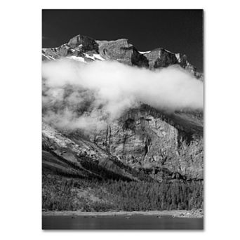 14'' x 19'' ''Last Call Switzerland'' Mountains Canvas Wall Art