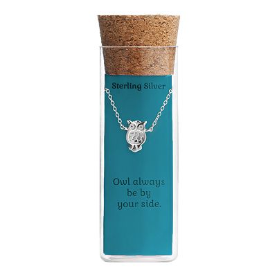 Kohls owl necklace store
