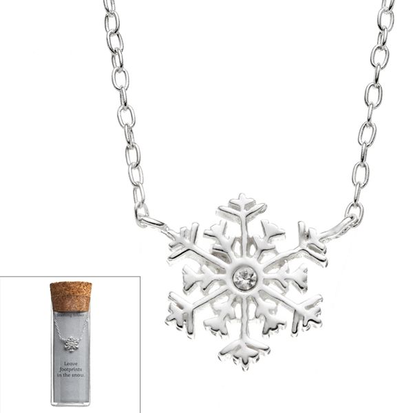 Kohls snowflake deals necklace