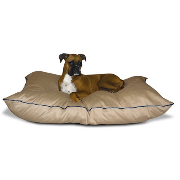 Majestic Pet Rectangular Pet Bed - 35'' x 28'' - Khaki