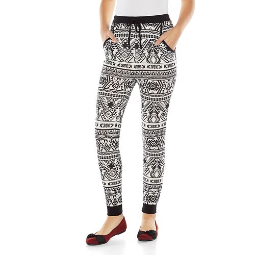 kohls jogger pants womens