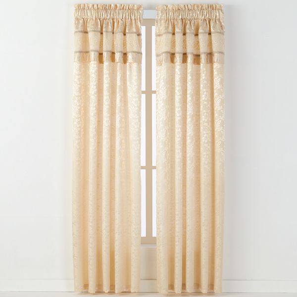 Charity Jacquard Window Curtain Set
