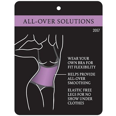 Maidenform Shapewear Sleek Smoothers Wear Your Own Bra Body Shaper 2057 - Women's