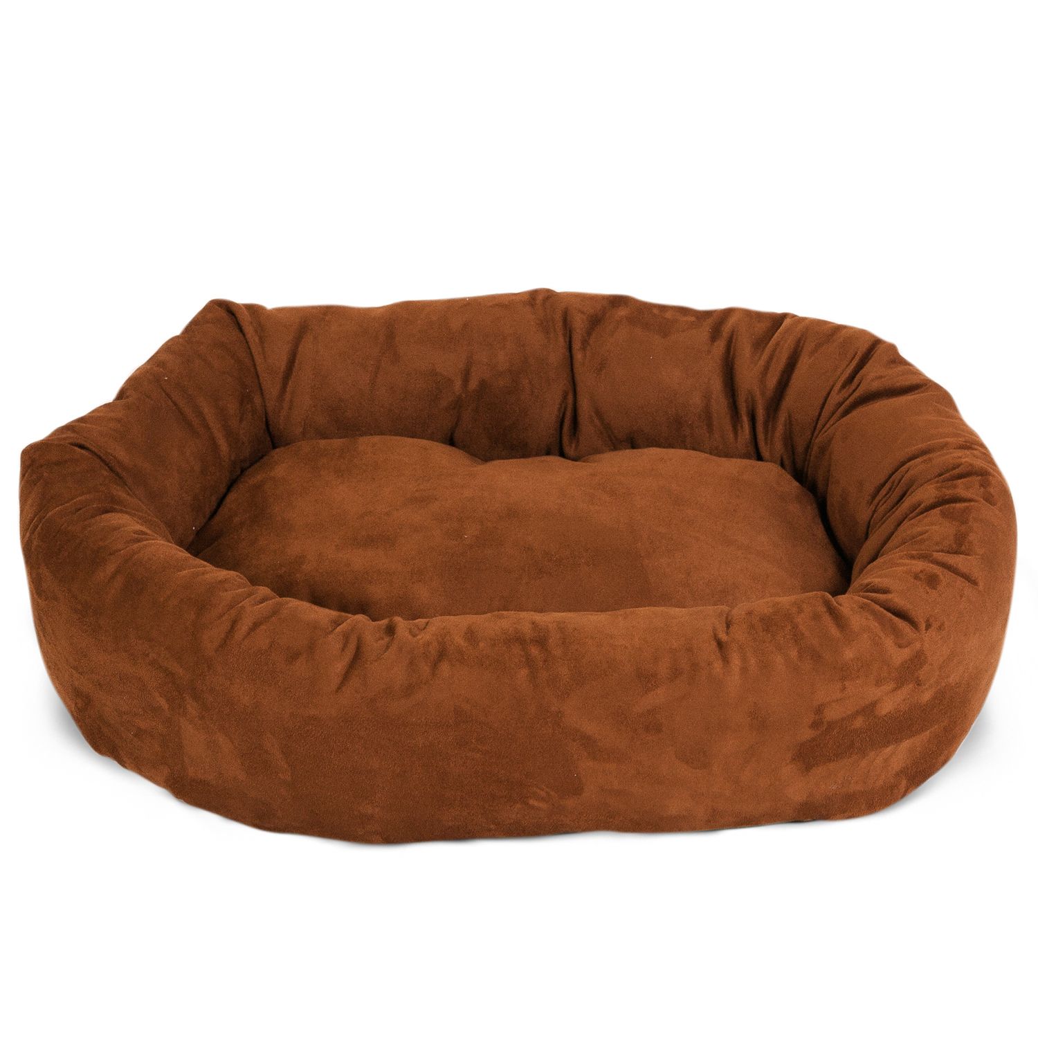 suede dog bed