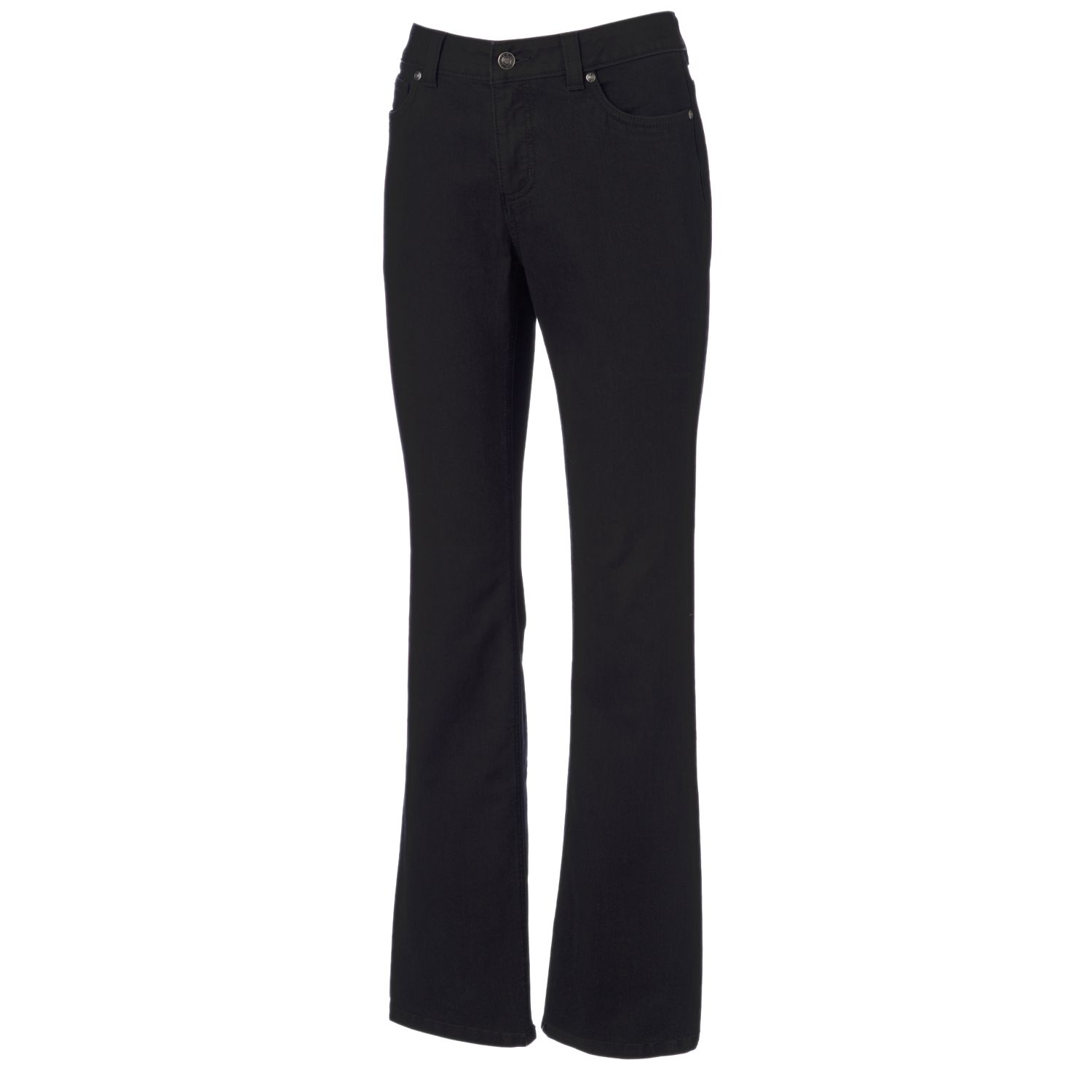 kohl's croft and barrow straight mid rise