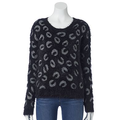 Women's Apt. 9® Lurex Eyelash Sweater