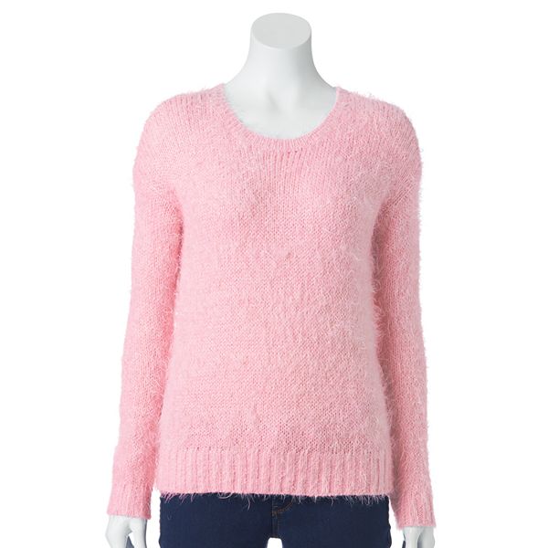 Women's Apt. 9® Lurex Eyelash Sweater