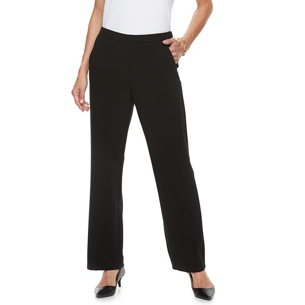 Women's Dana Buchman® Midrise Comfort-Waist Pull-On Pants