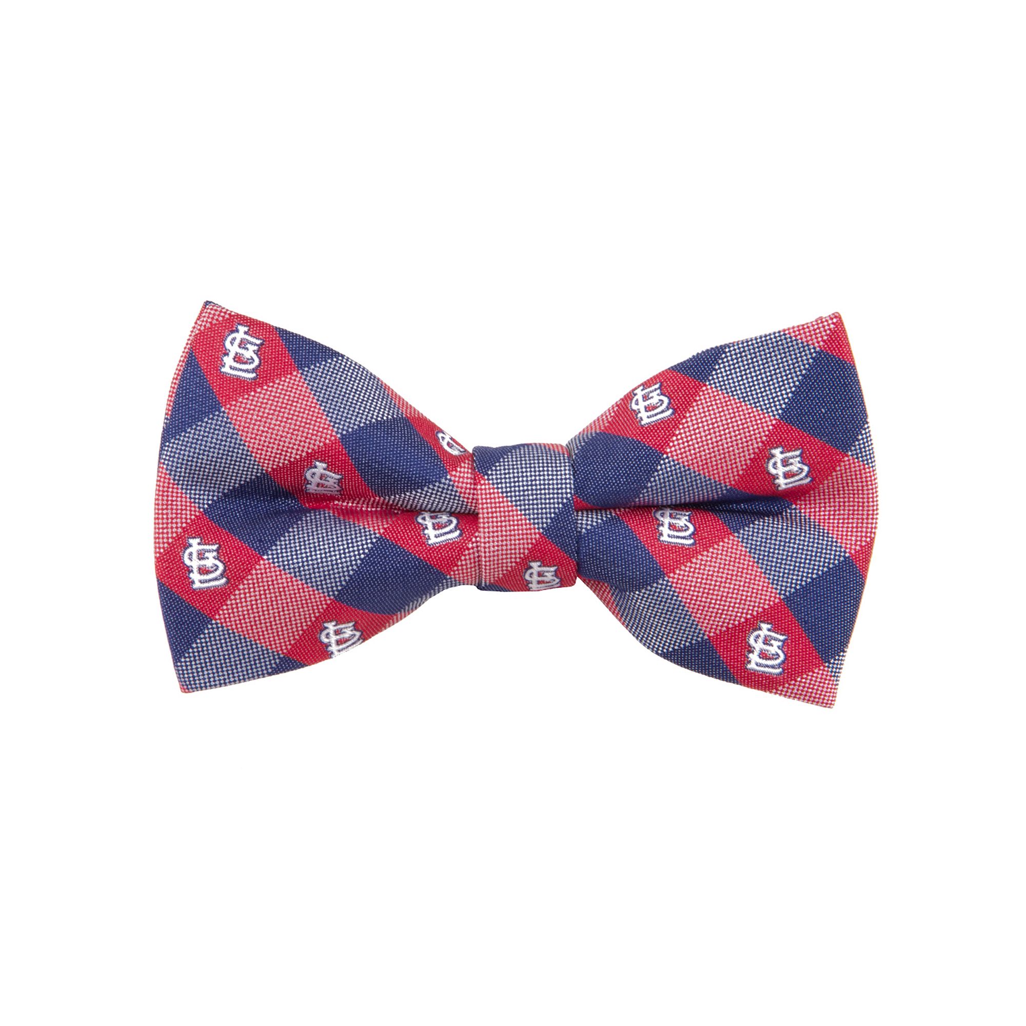 St. Louis Cardinals Check Woven Bow Tie