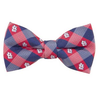 St. Louis Cardinals Check Woven Bow Tie